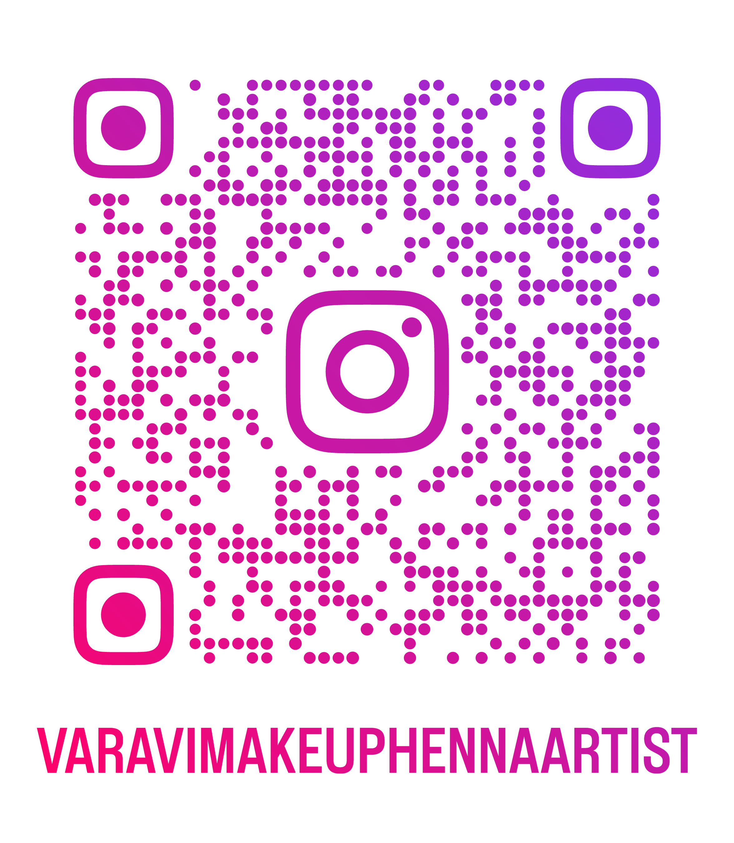 Scan to follow Varavi on Instagram