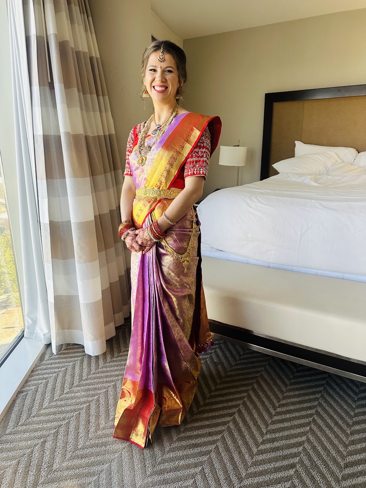 Saree draping service in Tampa Bay